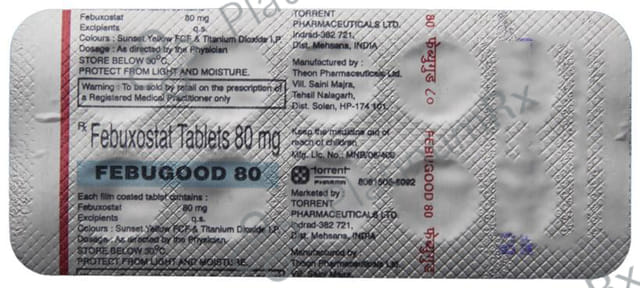 Febugood 80mg Tablet 10s