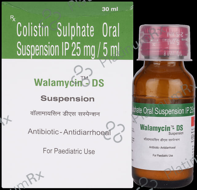 Walamycin DS 25mg Suspension 30ml