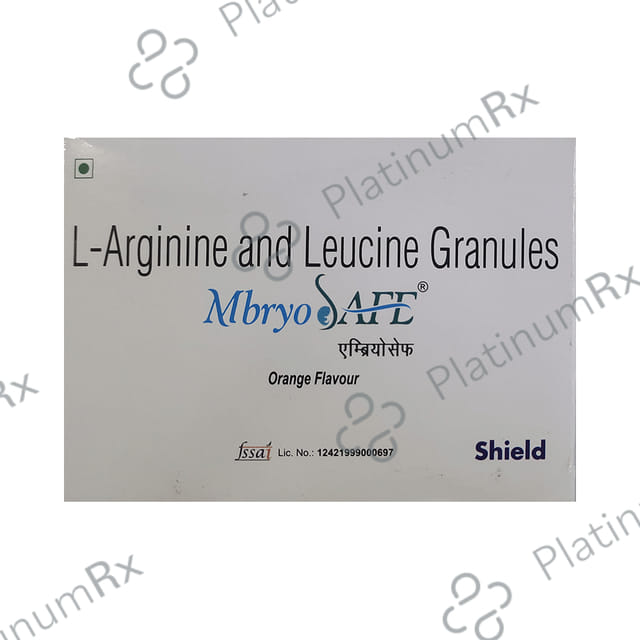 Mbryosafe 3000/400mg Sachet Orange 5gm