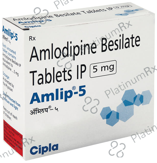 Amlip 5mg Tablet 10s