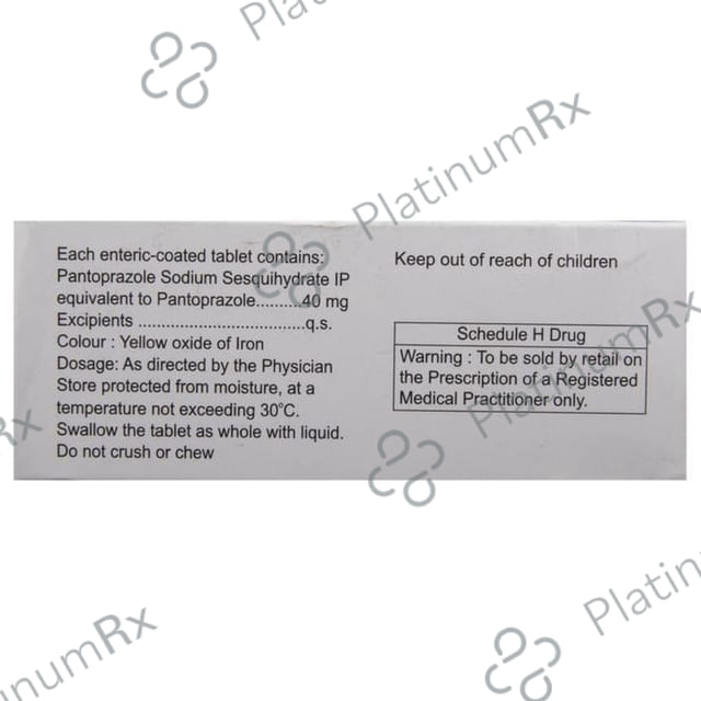 Protochek 40mg Tablet 10s