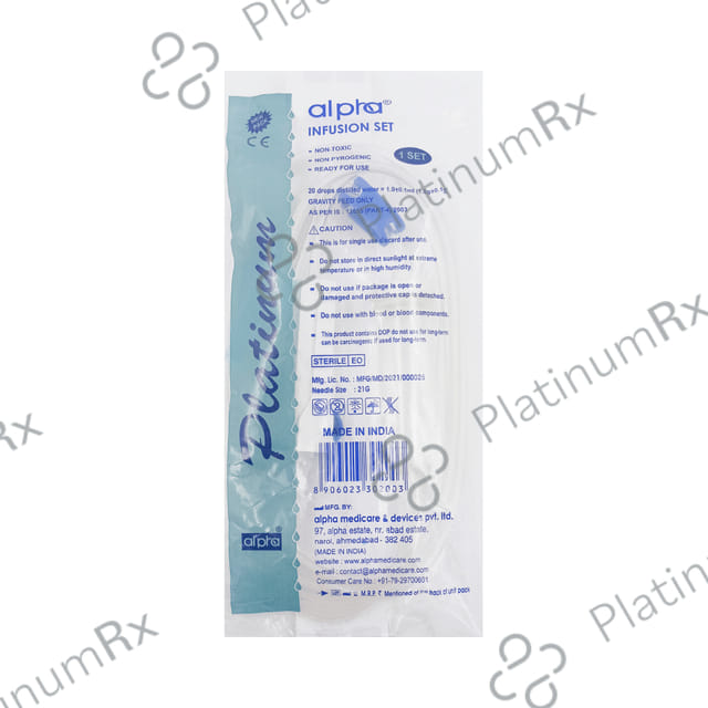 Alpha Platinum Infusion Set 1s
