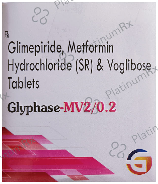 Glyphase-MV 2/0.2 Tablet SR