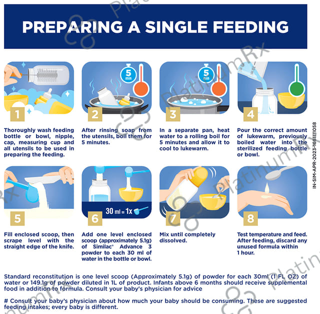 Similac Advance Stage 3 Follow Up Formula (12 to 18 months) Powder 400gm