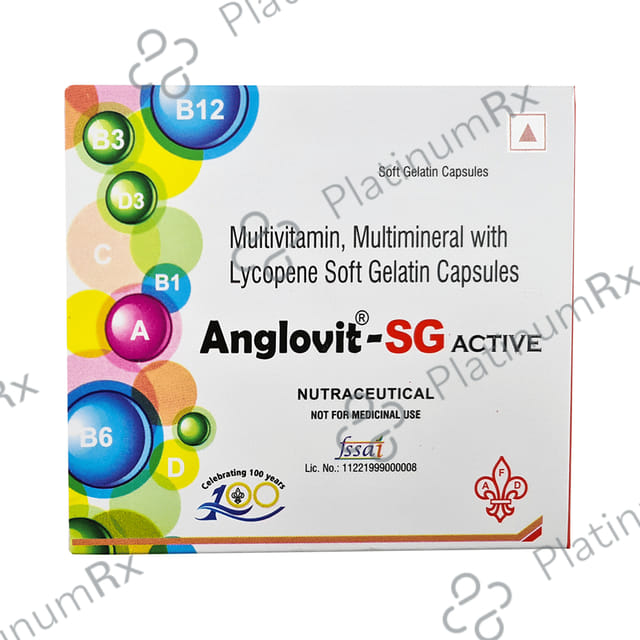 Anglovit Anglovit-SG Active Soft Gelatin Capsule