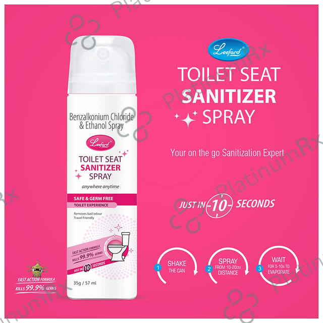 Leeford Toilet Seat Sanitizer Spray