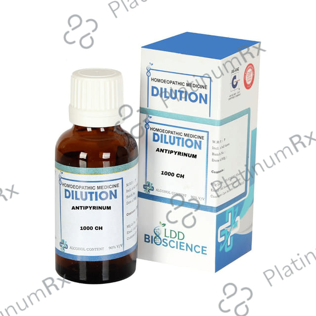 LDD Bioscience Antipyrinum Dilution 1000 CH 30 ml