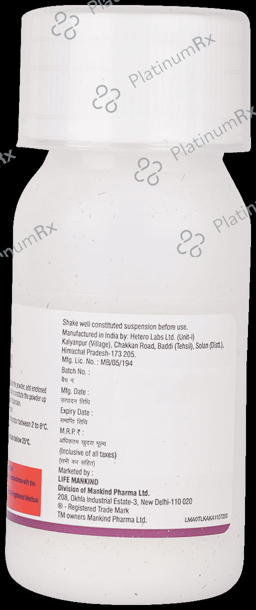 Gudcef CV 100/63.5mg Oral Suspension 30ml