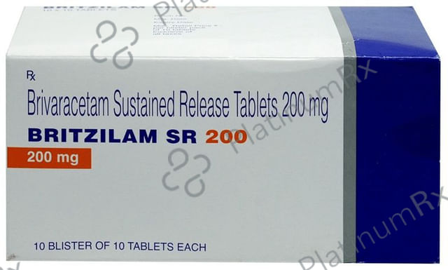 Britzilam 200mg Tablet SR 10s