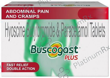 Buscogast Plus 10/325mg Tablet 10s