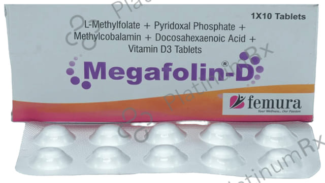 Megafolin D Tablet 10s