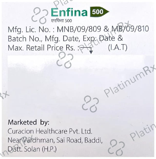 Enfina 500mg Tablet 6s