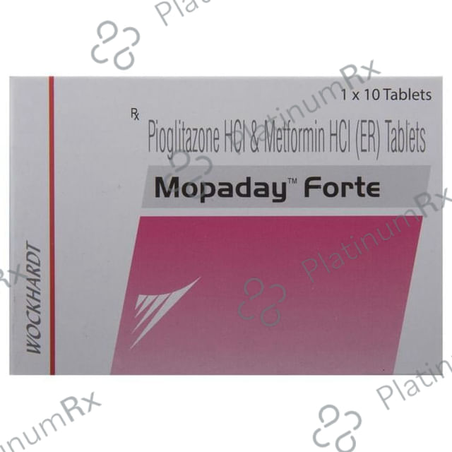Mopaday Forte 1000/15mg Tablet ER 10s