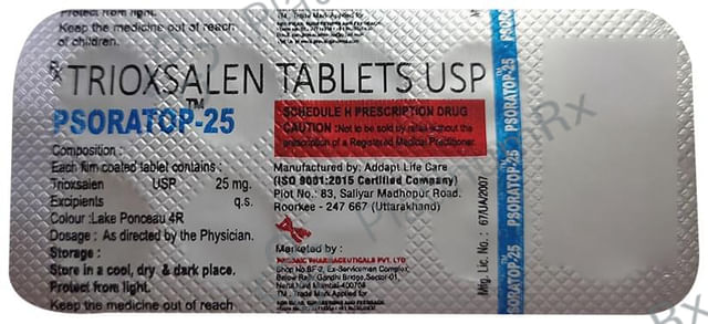 Psoratop 25mg Tablet 10s