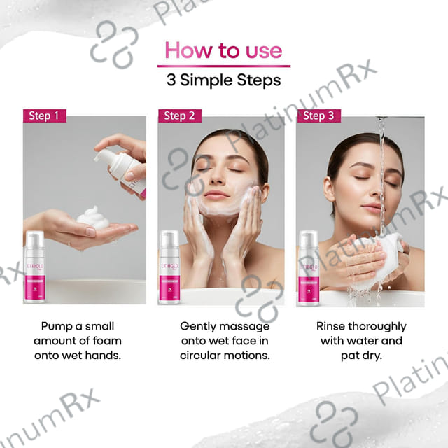 Ethiglo Plus Foaming Face Wash 150ml