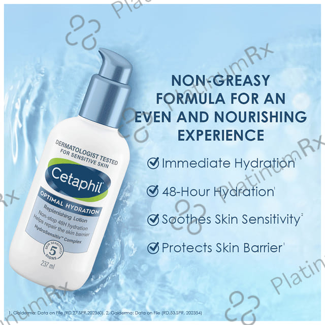 Cetaphil Optimal Hydration Replenishing Body Lotion 237ml