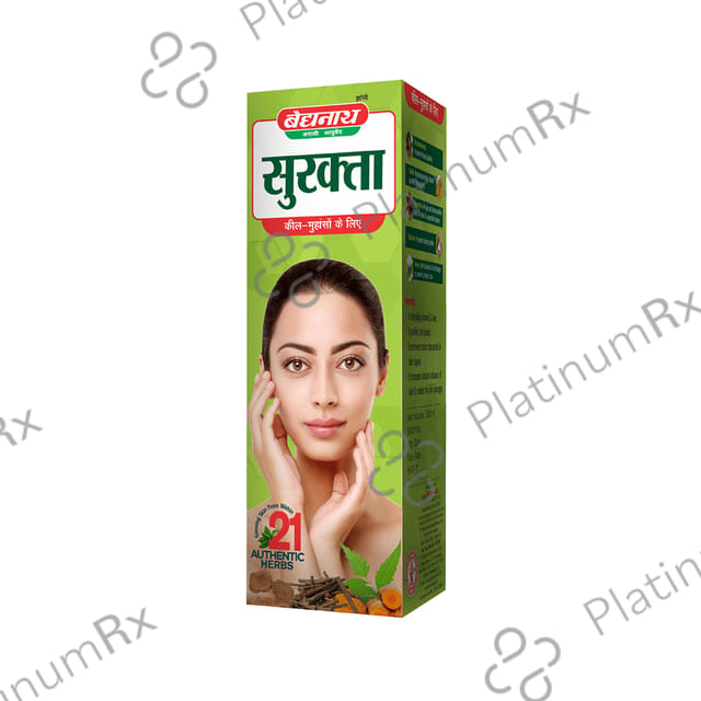 Baidyanath (Jhansi) Surakta Tonic for Pimples & Acne for Females Tonic 200 ml