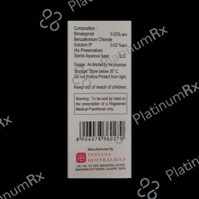 Beematol 0.03% Eye Drop 3ml