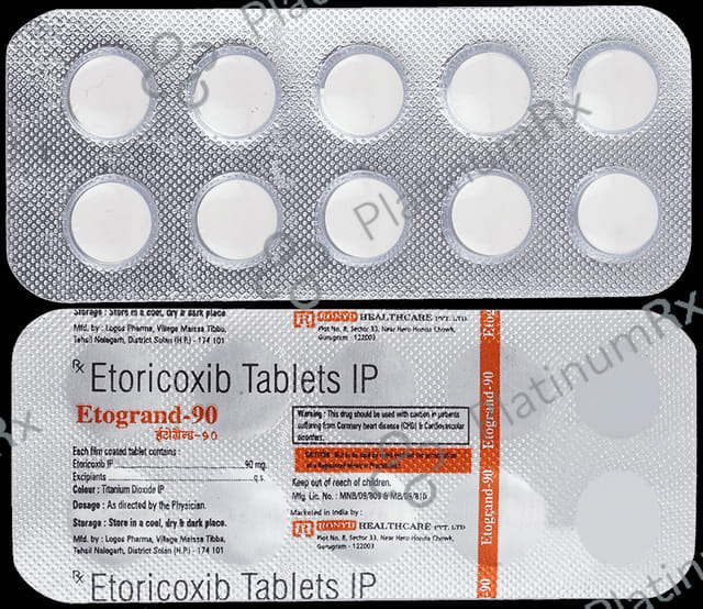 Etogrand 90mg Tablet 10s