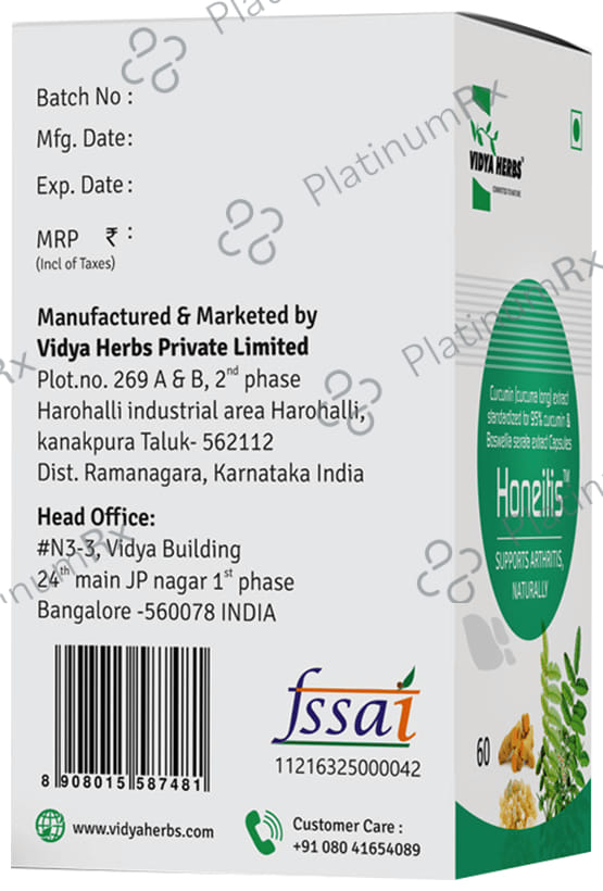 Vidya Herbs Honeitis Capsule