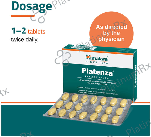 Himalaya Healthcare Platenza Tablet 20s