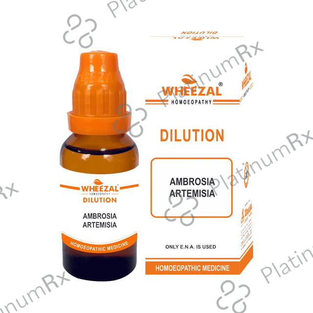 Wheezal Ambrosia Artemisia Dilution 3X