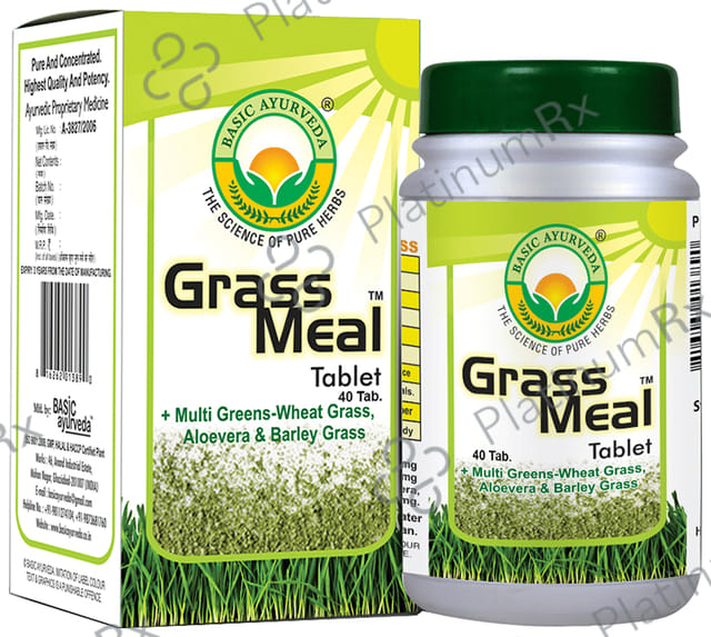 Basic Ayurveda Grass Meal Tablet