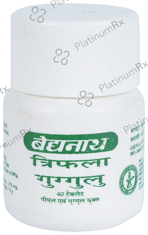 Baidyanath (Jhansi) Triphala Guggulu Tablet 40 tablets