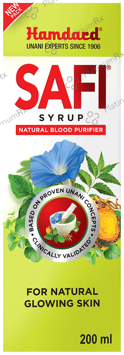 Hamdard Safi Natural Blood Purifier Syrup 200ml