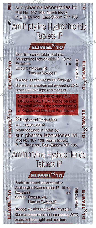Eliwel 10mg Tablet 10s