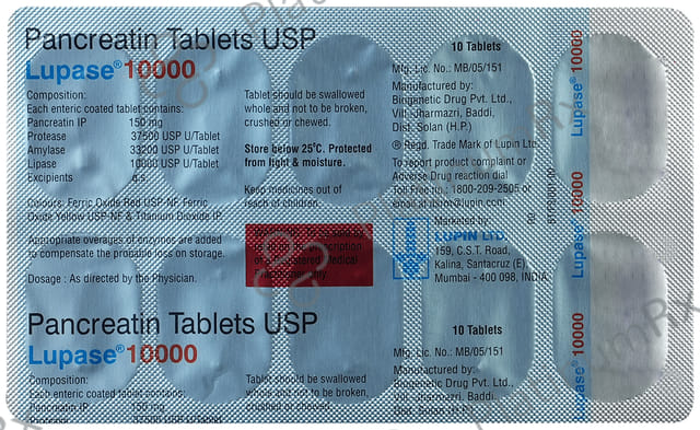 Lupase 150mg Tablet 10s