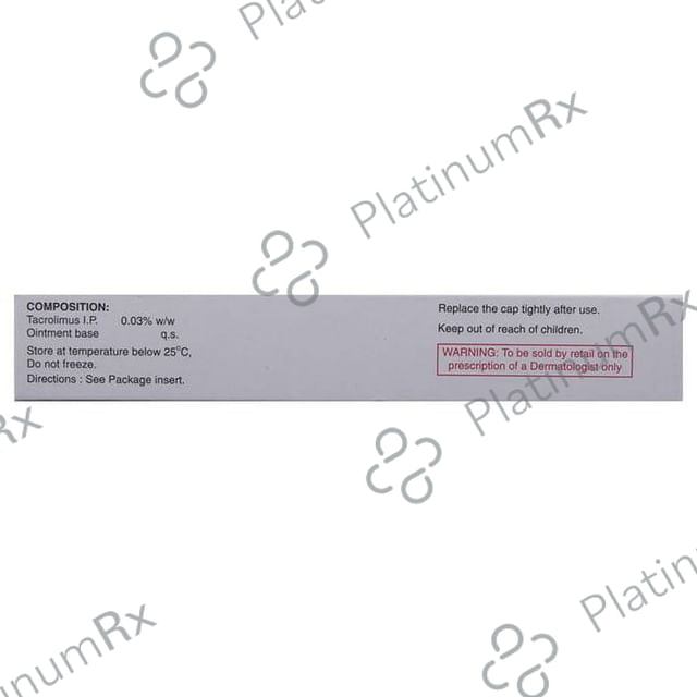 Tacroz 0.03% Ointment 10gm