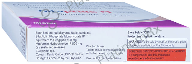 Sitapride M 100/500mg Tablet PR 15s