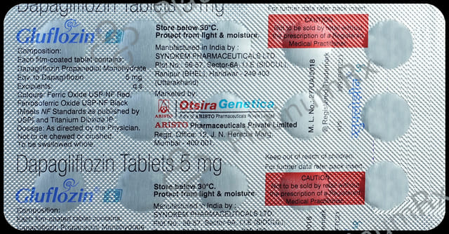 Gluflozin 5mg Tablet 15s