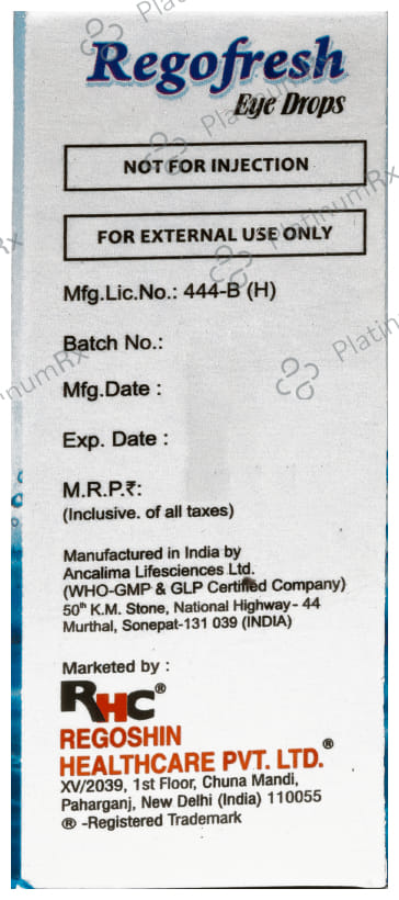 Regofresh Eye Drop 10ml