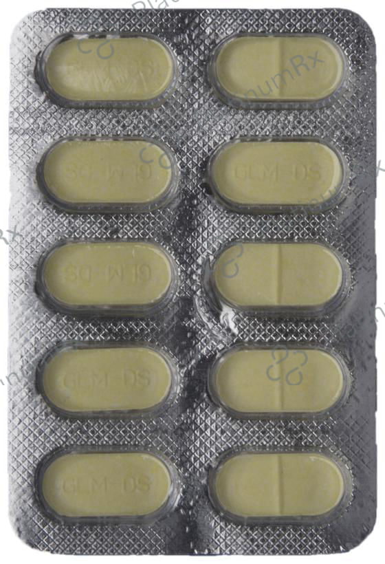 Glimet DS 5/500mg Tablet 10s