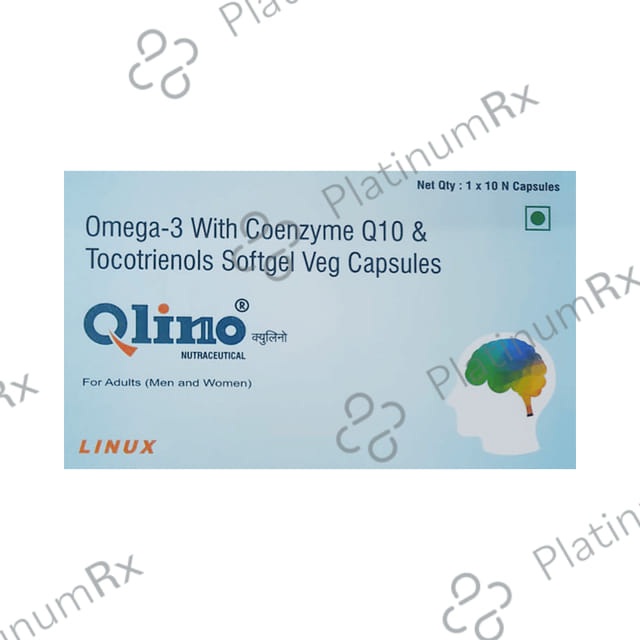 Qlino 150/600/10mg Capsule 10s