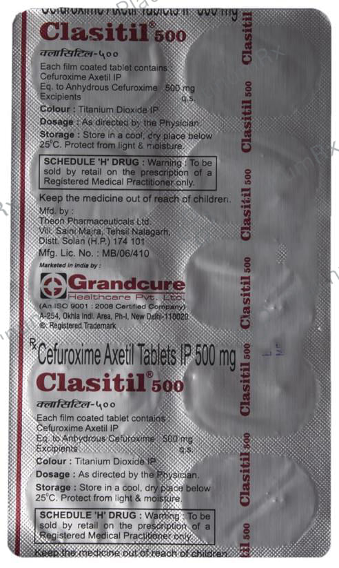Clasitil 500 Tablet