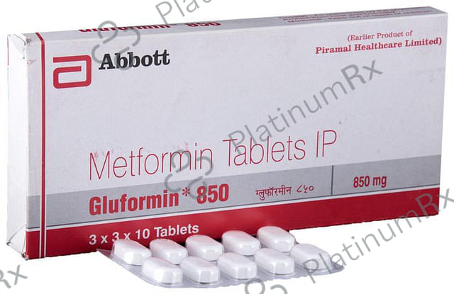 Gluformin 850 Tablet