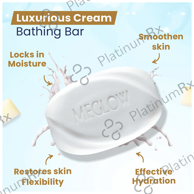 Meglow Luxurious Cream Bathing Bar