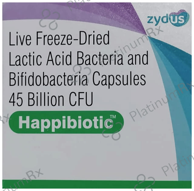 Happibiotic 45mg Capsule 5s