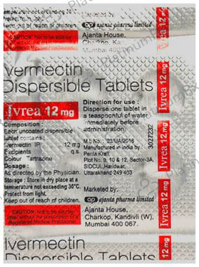 Ivrea 12mg Tablet DT