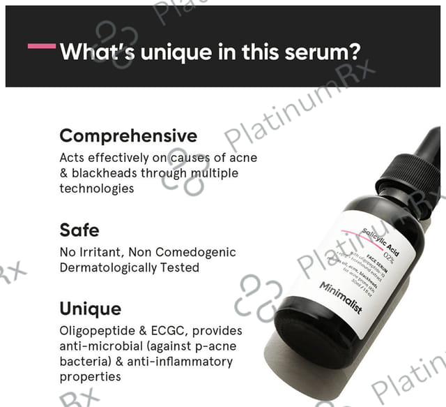 Minimalist Salicylic Acid 2% Face Serum 30ml