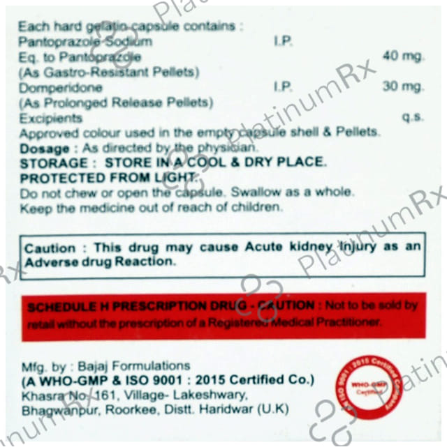 Protokes 30/40mg D Capsule PR 10s