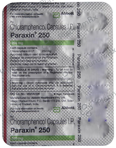 Paraxin 250mg Capsule 10s