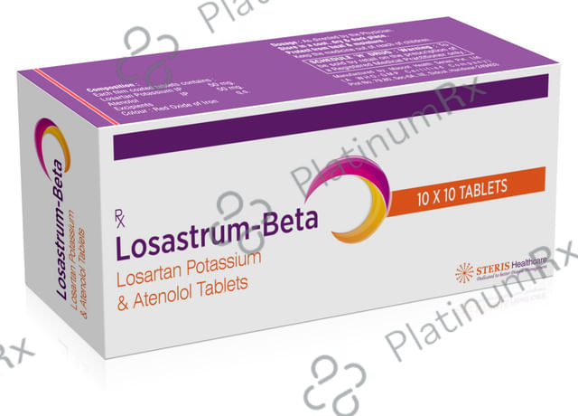 Losastrum Beta 50/50mg Tablet 10s
