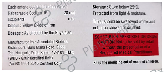 Rabric 20 Tablet 10 Tablet Iasis Care