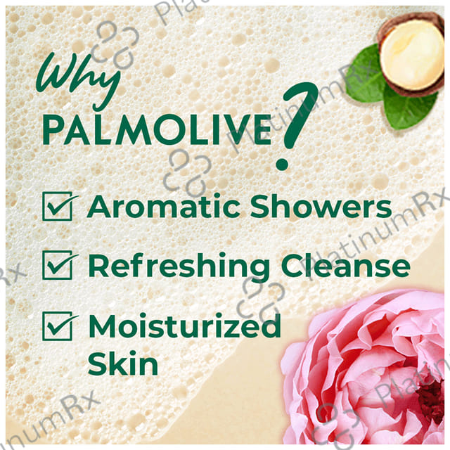 Palmolive Invigorating Macadamia Oils with Peony Luminous Oils Shower Gel