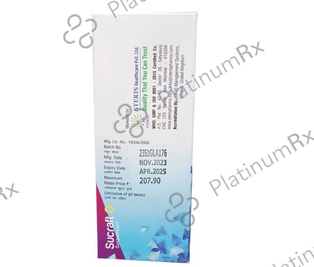 Sucraft O Syrup 200ml