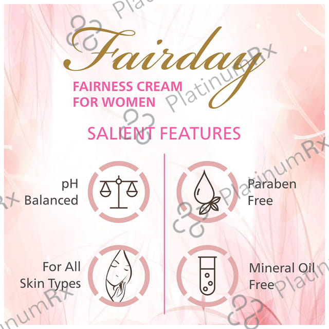Fairday Fairness Cream for Women (50gm Each) 2 Tube